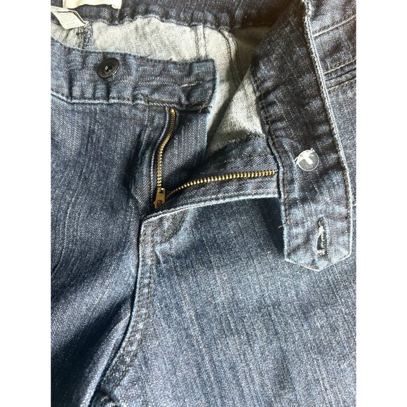 Venezia Womens Denim Embroidered Jeans Blue Cotton/Spandex Bootcut Style Size 18 - Picture 13 of 14